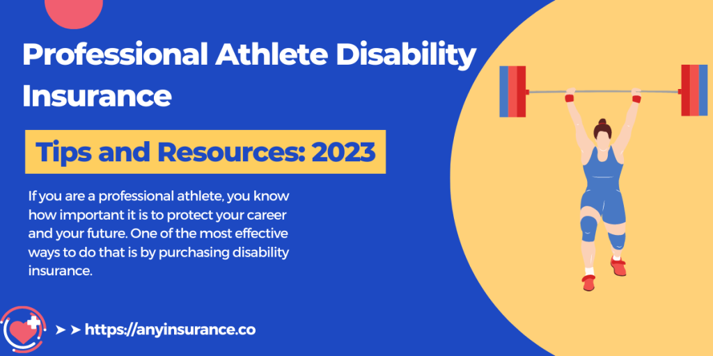 Professional Athlete Disability Insurance 2023